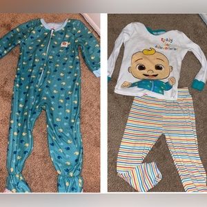(SOLD)Cocomelon toddler pajamas bundle
